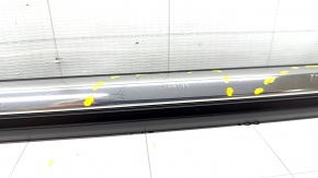Molding door-glass central rear right Toyota Venza 21- chrome, scratches