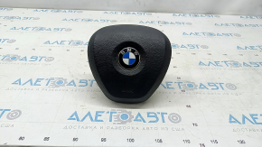 Airbag in steering wheel driver BMW X5 F15 14-18 black Sport