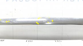 Upper rear left door molding Toyota Venza 21 - chrome, scratches