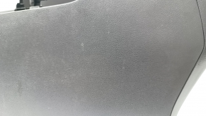Console central armrest Toyota Venza 21- black, armrest leather, scratches, broken latch