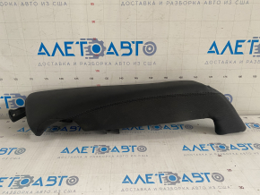 Side panel 2nd row seats right Audi A6 C7 16-18 leather black, scratch
