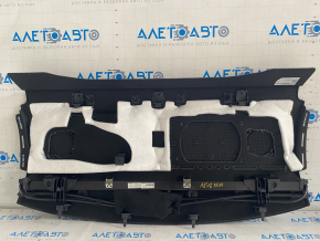 Rear shelf Audi A6 C7 16-18 rest with curtain, black, burnt