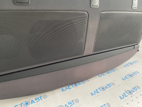 Rear shelf Audi A6 C7 16-18 rest with curtain, black, burnt