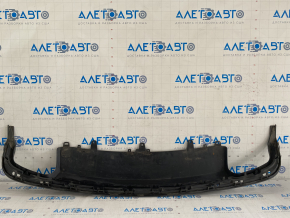 Rear bumper lip Audi A6 C7 16-18 rest s-line gray, scratches