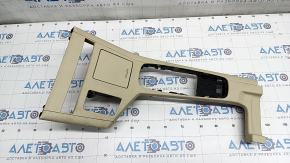 Center console trim Lexus ES300h ES350 13-18 beige, scratch