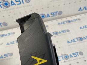 Seat belt guide rear left Audi A6 C7 12-18 black, scratches