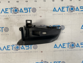 Seat belt guide rear left Audi A6 C7 12-18 black, scratches
