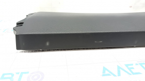Rear central floor trim Toyota Venza 21 - black, plastic turned white, scratches