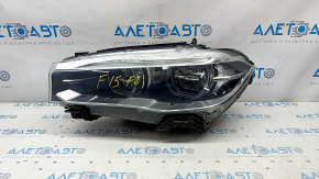 Headlight front left complete BMW X5 F15 14-18 LED adaptive, with fasteners, sand