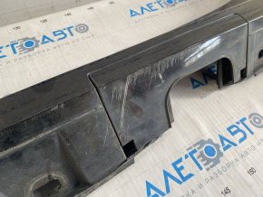 Left threshold Audi A6 C7 16-18 rest s-line black, scratch, filed