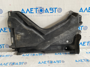 Rear right underbody protection Audi A6 C7 12-18 scratches, broken mount, tear