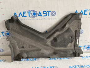 Rear right underbody protection Audi A6 C7 12-18 scratches, broken mount, tear