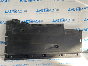 Bottom protection left Audi A6 C7 12-18 scratches, tear