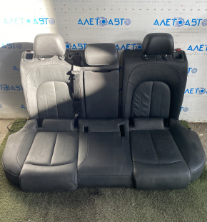 Rear row of seats 2nd row Audi A6 C7 12-18 leather black