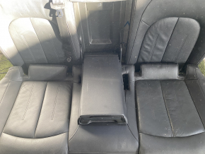 Rear row of seats 2nd row Audi A6 C7 12-18 leather black