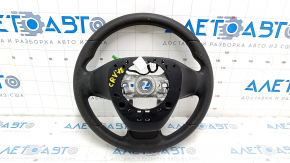 Bare steering wheel Honda CRV 17-19 rubber, black, worn