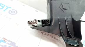 Seat belt latches rear left Toyota Venza 21- black
