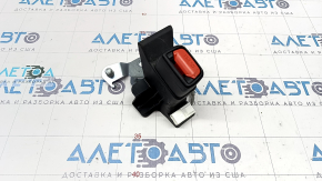 Seat belt latch rear right Toyota Venza 21- black