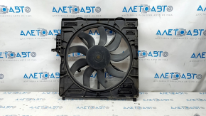 Diffuser radiator shroud assembly BMW X5 F15 14-18 4.4T