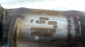 Catalytic converter upper BMW F30 12-18 N20 torn mesh