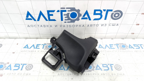 Front panel trim center Honda CRV 17-22 black, without start/stop