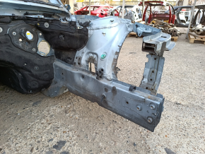 Front left quarter BMW 3 F30 12-15 on the body, blue