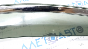 Wind deflectors set Toyota Venza 21- with chrome, scratches