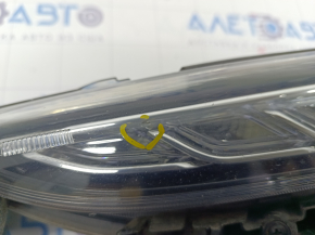 Left DRL turn signal Hyundai Kona 18-21 with bracket, sand, chips
