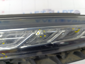 Turn signal DRL right Hyundai Kona 18-21 with bracket, sand, chips