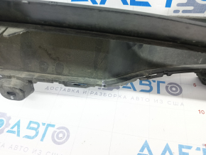Rear bumper bare Toyota Venza 21 - without parking sensors LE, black, no fragments, cracks, tears, broken fasteners