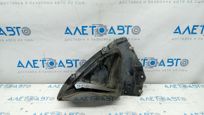 Front bumper guard right BMW X5 F15 14-18 tears, pressed