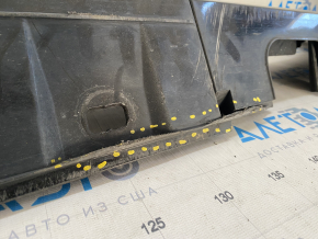 Left threshold Audi A6 C7 16-18 rest s-line black, scratch, filed