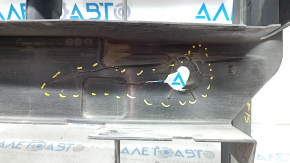 TV radiator panel BMW X5 F15 14-18 2.0T, 4.4T AWD, complete, fractures, missing fragments