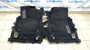 Floor covering front Honda CRV 17-22 black, for cleaning