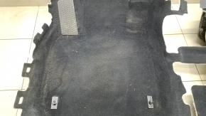 Floor covering front Honda CRV 17-22 black, for cleaning