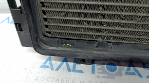 Radiator cooling engine oil BMW X5 F15 14-18 4.4T with frame, cracks on the frame, dented radiator, broken fasteners
