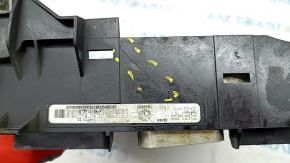 Radiator cooling engine oil BMW X5 F15 14-18 4.4T with frame, cracks on the frame, dented radiator, broken fasteners