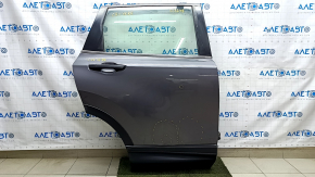 Door assembly rear right Honda CRV 17-22 graphite NH797M, dents, bump