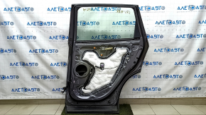 Door assembly rear right Honda CRV 17-22 graphite NH797M, dents, bump