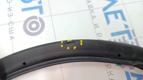 The rear left door seal of Hyundai Kona 18-23 is torn