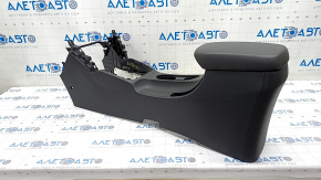 Central console armrest and cup holders Hyundai Kona 18-21 1.6, 2.0 black, scratches
