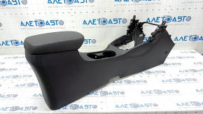 Central console armrest and cup holders Hyundai Kona 18-21 1.6, 2.0 black, scratches