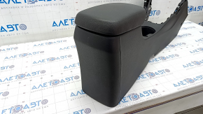 Central console armrest and cup holders Hyundai Kona 18-21 1.6, 2.0 black, scratches