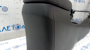 Central console armrest and cup holders Hyundai Kona 18-21 1.6, 2.0 black, scratches