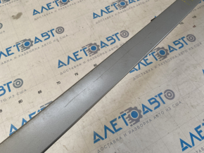BMW X5 F15 14-18 Pure Experience rear bumper molding silver scratches, broken mount