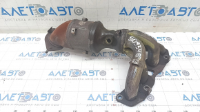 Exhaust manifold with catalytic converter Nissan Rogue 14-20 type 1 bolts are broken