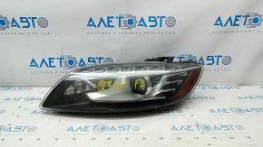 Front left headlight complete Audi Q7 4L 10-15 xenon, sand, cobweb