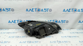 Front left headlight complete Audi Q7 4L 10-15 xenon, sand, cobweb