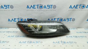 Front right headlight complete Audi Q7 4L 10-15 xenon, sand, cobweb