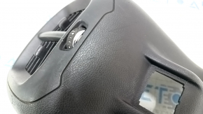 Center console trim with air duct Jeep Cherokee KL 14-19 black, deep scratches